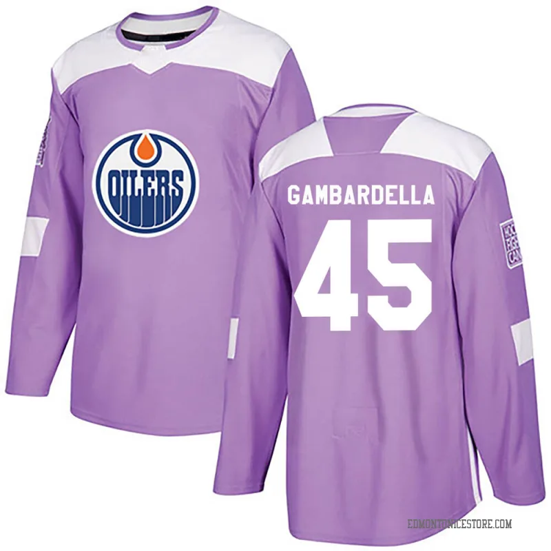 pink oilers jersey